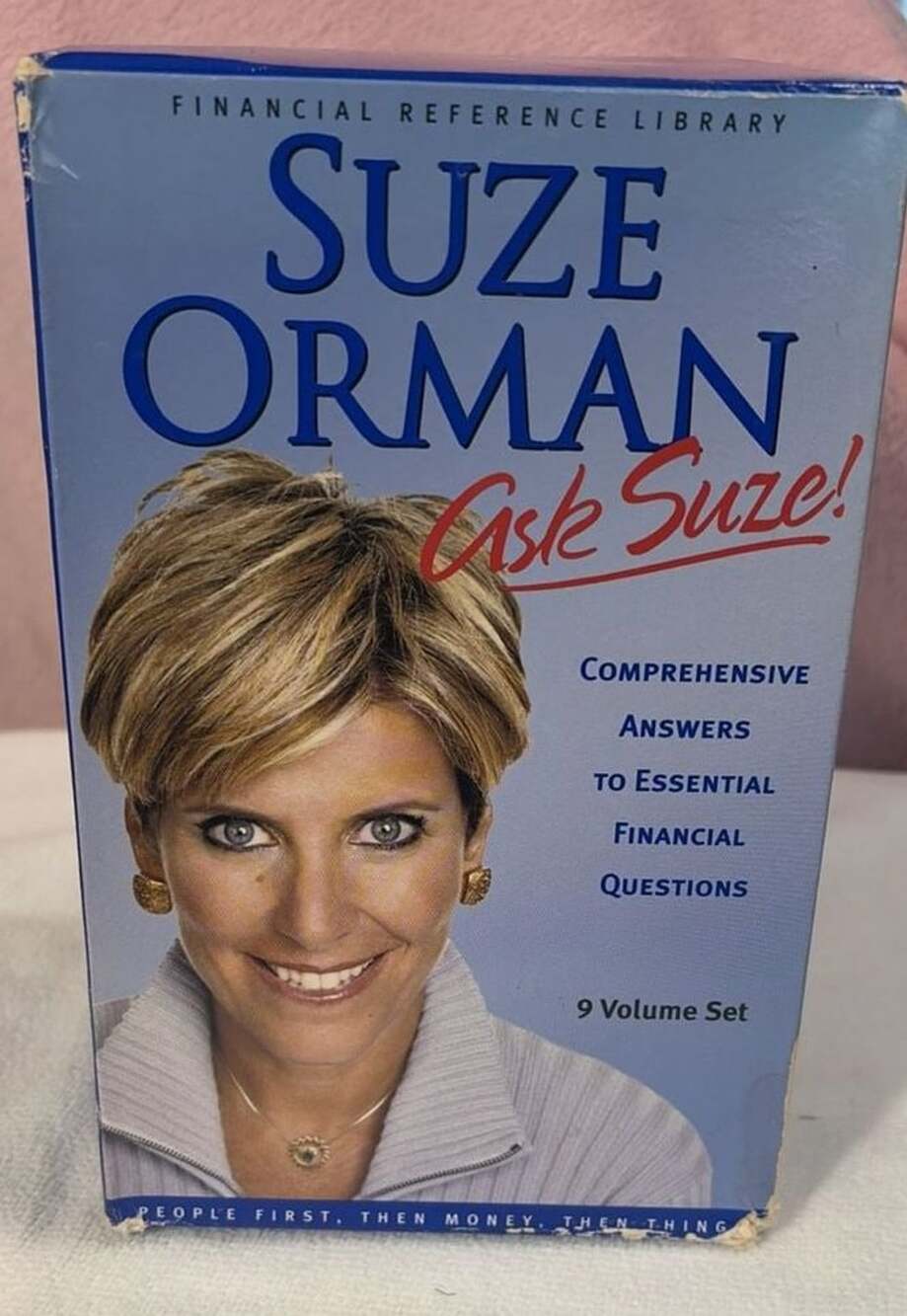 Suze Orman Ask Suze! Financial Reference Library 9 Volume Book Set